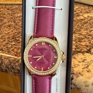 Pink and Gold Women's Watch